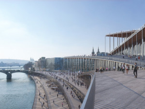 VIZUALIZACE: Podívejte se, jak bude vypadat nová Vltavská filharmonie