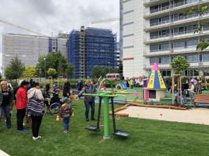 V Motole otevřeli rekonstruované hřiště pro dětské pacienty