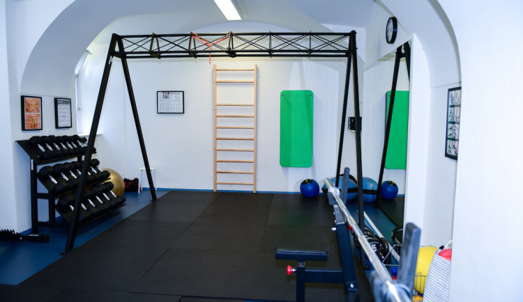 Zrekonstruované rehabilitační zařízení na Klinice adiktologie.