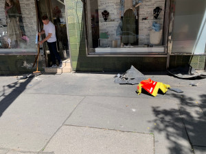 V Praze nabourala sanitka