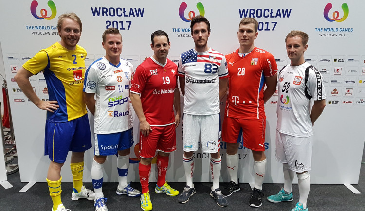 Kapitáni florbalových týmů na Světových hrách 2017