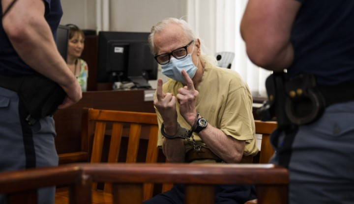 Jiří Dvořák u soudu.