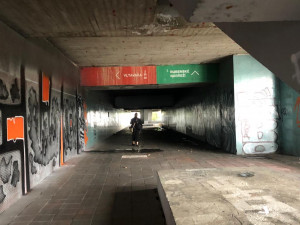 Pod Hlávkovým mostem opraví další podchod. Vznikne prostor pro sportovce na koloběžkách