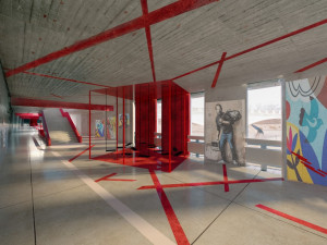 Pod Hlávkovým mostem opraví další podchod. Vznikne prostor pro sportovce na koloběžkách