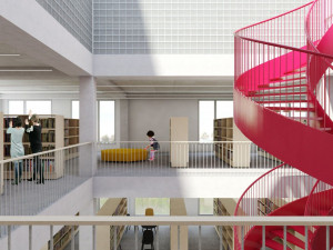 V Praze 6 začala stavba nové knihovny za víc než dvě stě milionů