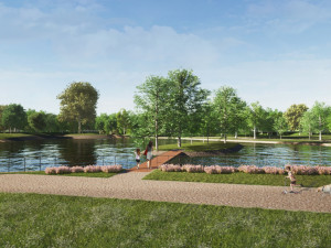 Rybník na Letné má být hotový na podzim. Koupání jen na vlastní nebezpečí