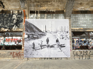 Výstava na Strahovském stadionu.