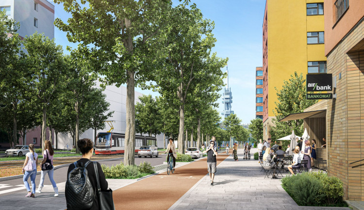 Tak by mohla ulice vypadat.