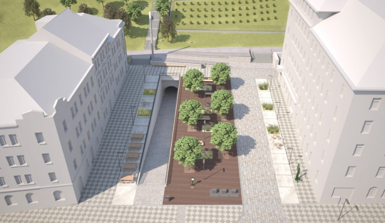 Tak by mělo náměstí po rekonstrukci vypadat.