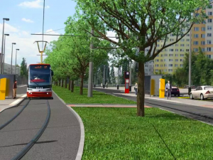 Dopravní podnik zahájil stavbu tramvajové trati z Divoké Šárky na Dědinu