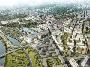 Na Palmovce vznikne do roku 2033 nová čtvrť se dvěma tisíci městských bytů