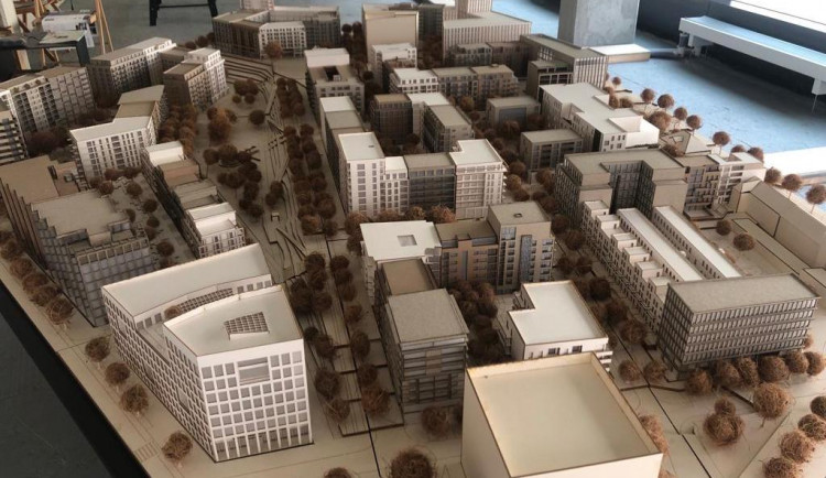 Model nové podoby Palmovky.