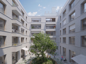 VIZUALIZACE: Podívejte se, jak bude vypadat plánovaný bytový dům na Smíchově