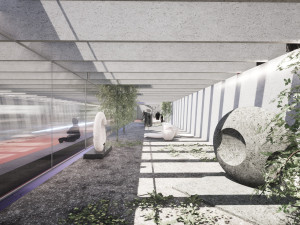 VIZUALIZACE: Nová stanice metra Depo Zličín protáhne linku B. Stavět se má začít za čtyři roky