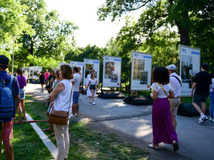 Výstava fotografií na Kampě připomíná kulaté výročí stoleté vody v Praze