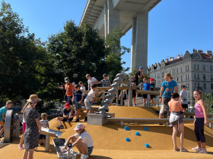 Pod Nuselským mostem vznikl volnočasový areál za víc než třicet milionů