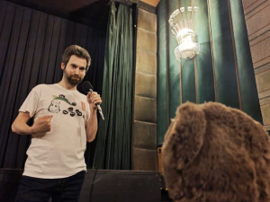 Jirka dělá i teoretické úvody k některým k významným filmům