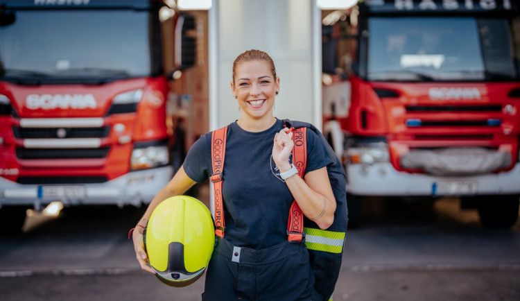 Hasičkou už je tři roky.