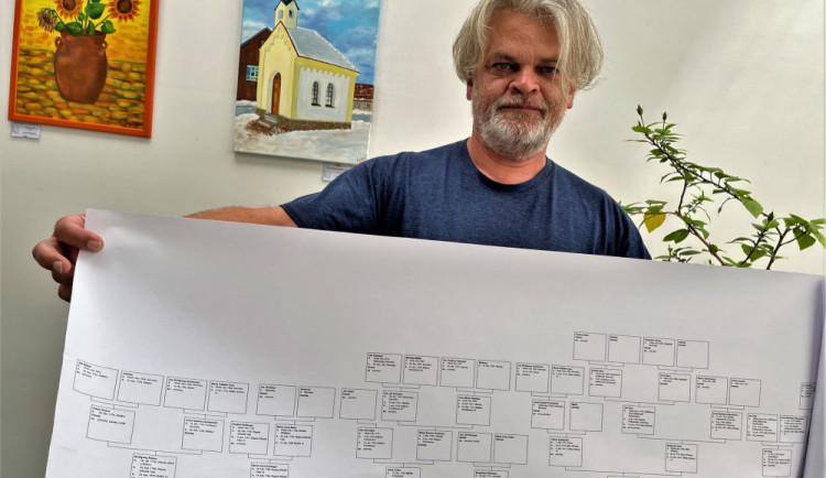 Vytváření rodokmenů a pátrání po dávných předcích mě baví i živí, říká příbuzný posledního plzeňského kata