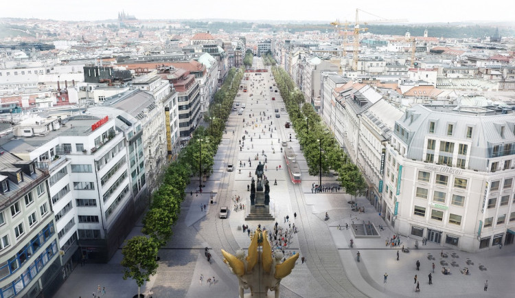 Tak bude Váaclavské náměstí vypadat.