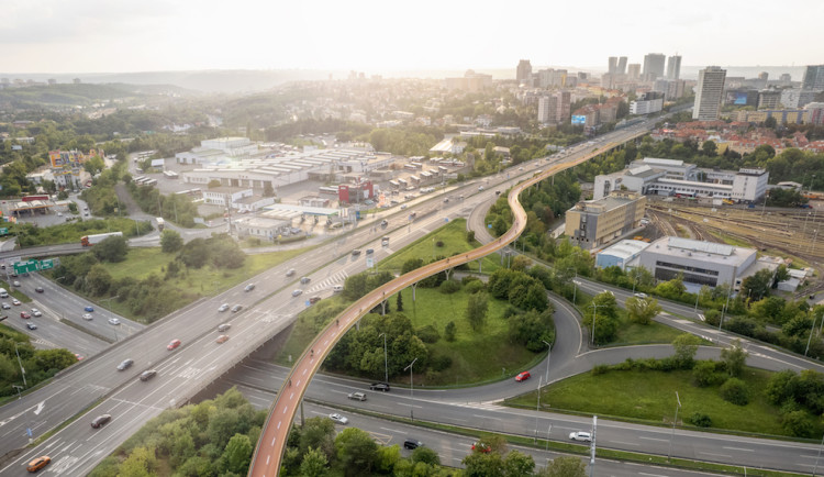 Tak by mohla lávka vypadat.