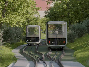 Nové vozy lanovky na Petřín vytvořila designérka, která navrhla tramvaj i erotické pomůcky