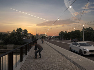 VIZUALIZACE: Hlávkův most dostane nový povrch. Rekonstrukce ale začne až za tři roky