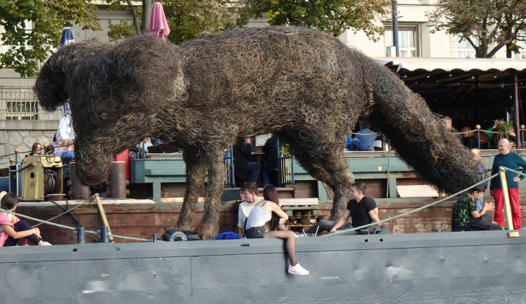 Socha Vulpes Gott Františka Skály.