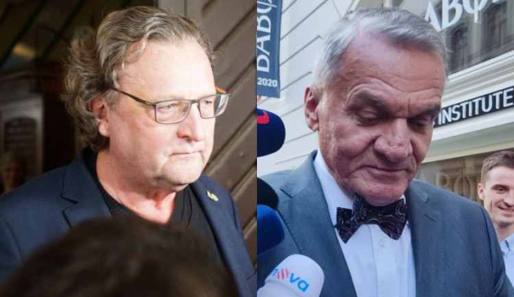 Petr Hlaváček (STAN) a Bohuslav Svoboda (ODS).