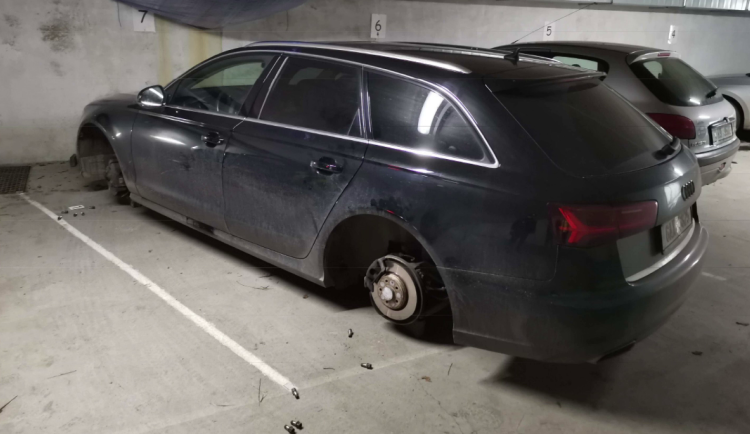 Zloději brali i sady kol.