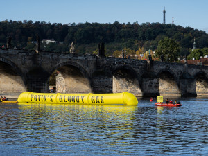 Putinův krvavý plyn. Na Vltavě vznikl plynovod