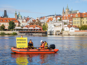 Putinův krvavý plyn. Na Vltavě vznikl plynovod