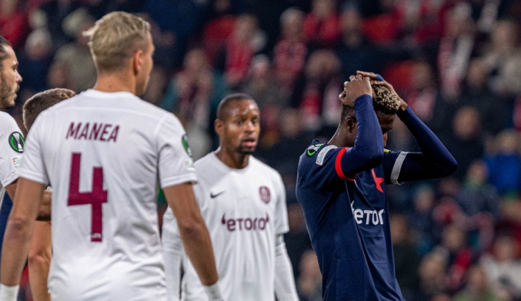 Drtivá převaha Slavii nepomohla. S Kluží nečekaně prohrála 0:1