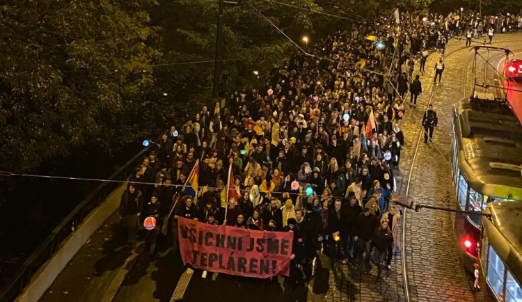 Lidé v Praze demonstrovali za bezpečí členů LGBT+ komunity