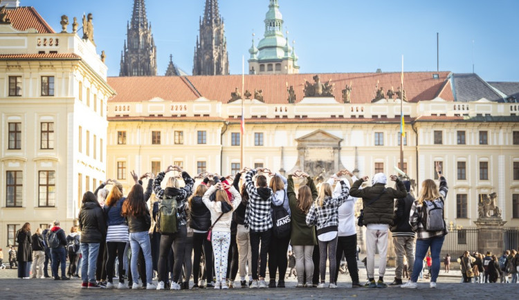 Poprvé do Prahy. Děti ze znevýhodněných rodin zavítaly do hlavního města
