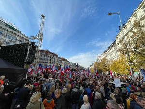 VIDEO: Na Václavském náměstí protestují tisíce lidí. Chtějí demisi vlády