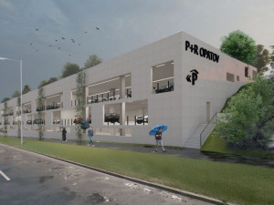 Nový parkovací dům v Praze bude stát 798 milionů. Bude mít zelenou střechu