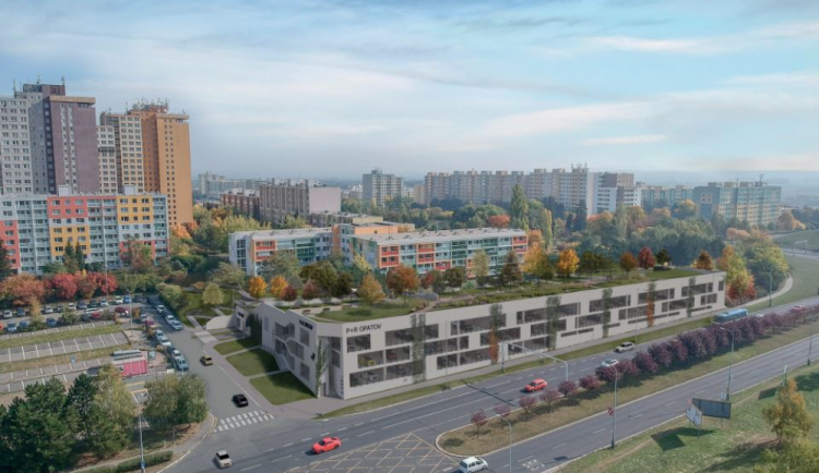 Nový parkovací dům v Praze bude stát 798 milionů. Bude mít zelenou střechu