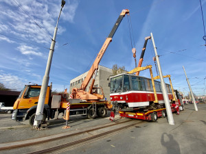 V Charkově už vozí cestující první tramvaj z Prahy