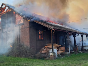 Bohnické farmě shořelo při požáru krmivo pro zvířata. Na nové se lidé skládají ve sbírce