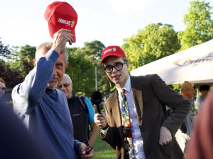 Kdybychom byli v Americe, tak Václav Klaus je otec zakladatel, říká Youtuber Jan Špaček.