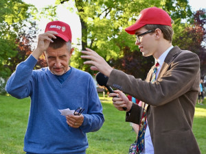 Kdybychom byli v Americe, tak Václav Klaus je otec zakladatel, říká Youtuber Jan Špaček.