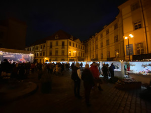 Trhy na Mariánském náměstí