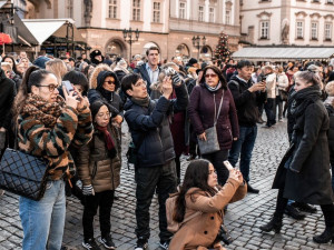 Praha přivítá během adventu zhruba půl milionu turistů. Rusové už nejezdí