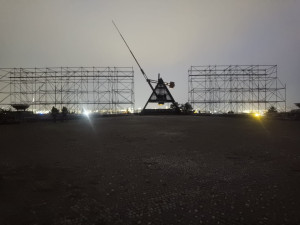 Na Letné začaly odpočítávat obří klimatické hodiny