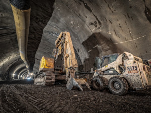 V prvním úseku metra D vyrazili už jeden kilometr tunelů
