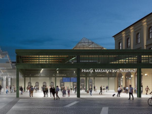 VIZUALIZACE: Rekonstrukce Masarykova nádraží dostala zelenou. Hotovo by mělo být za tři roky