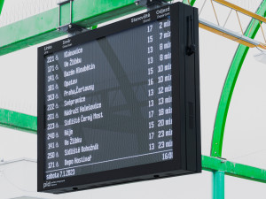 Terminál na Černém mostě se dočkal proměny. Slavné rampouchy jsou pryč