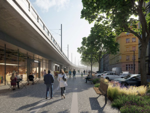 VIZUALIZACE: Začala oprava železnice mezi Bubny a Výstavištěm. Hotovo bude za dva roky