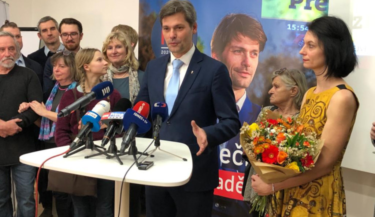 Marek Hilšer ve svém štábu.